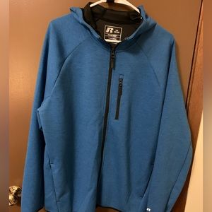 Lightweight zip up jacket.